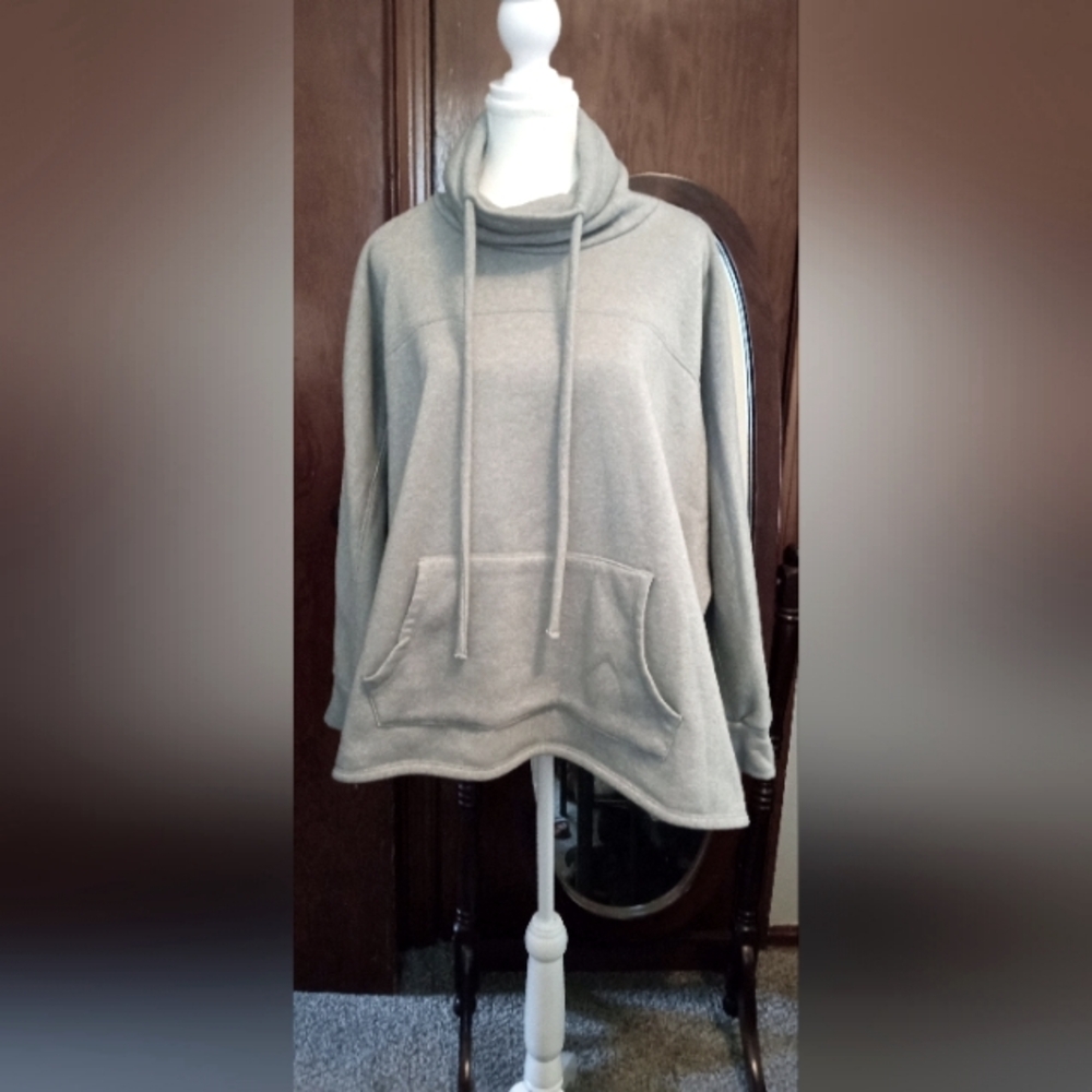 Cowl Neck Oversized Sweatshirt